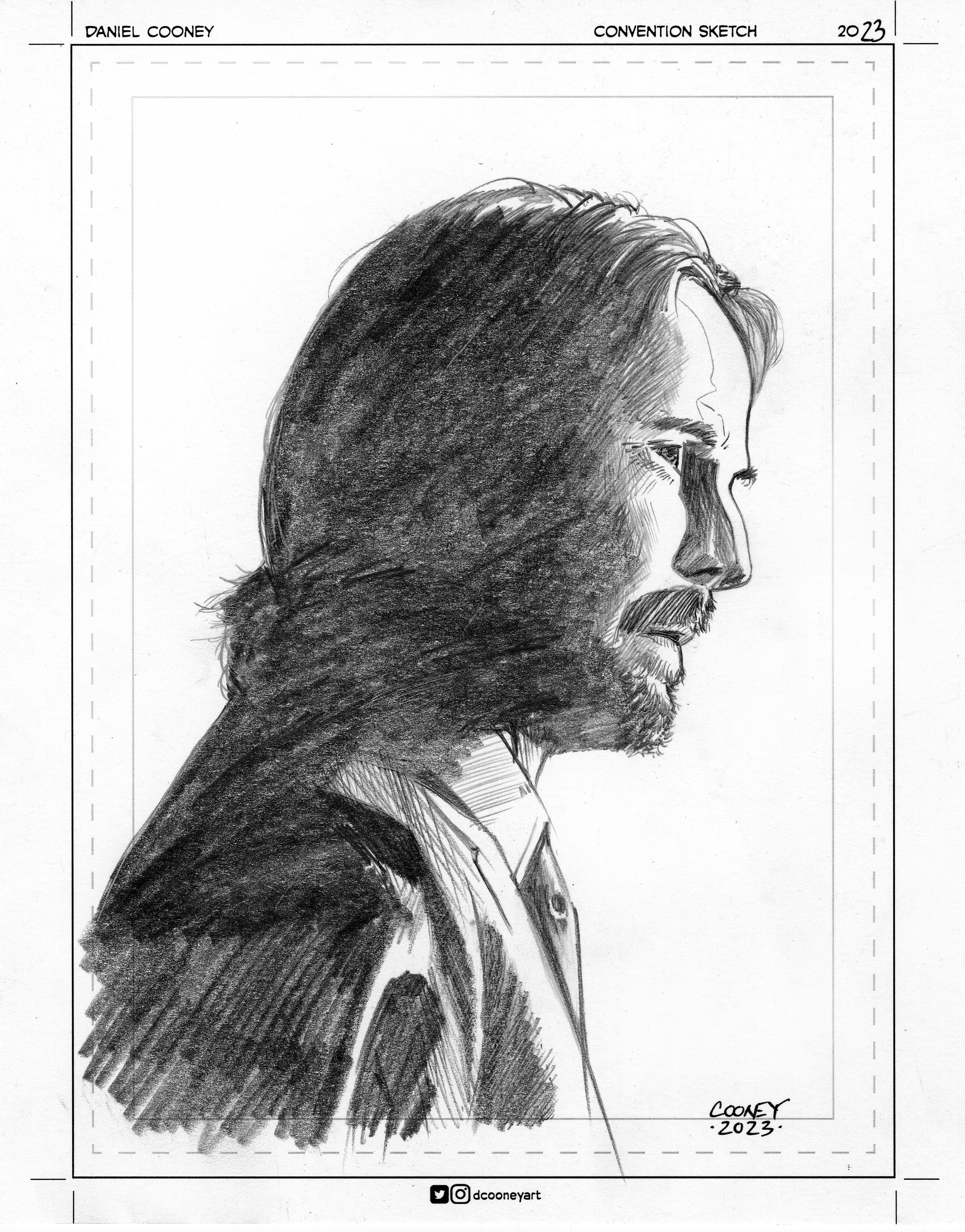 Keanu reeves as john wick dan cooney